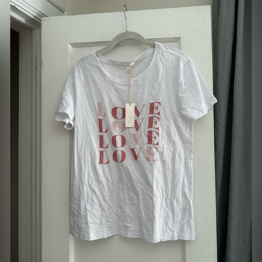 Z Supply T-Shirt Love NWT M